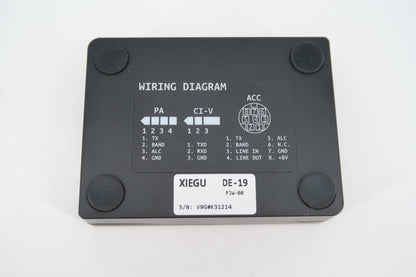 U19745 Used Xiegu DE-19 USB Interface Unit & Accessory Kit for Xiegu G90