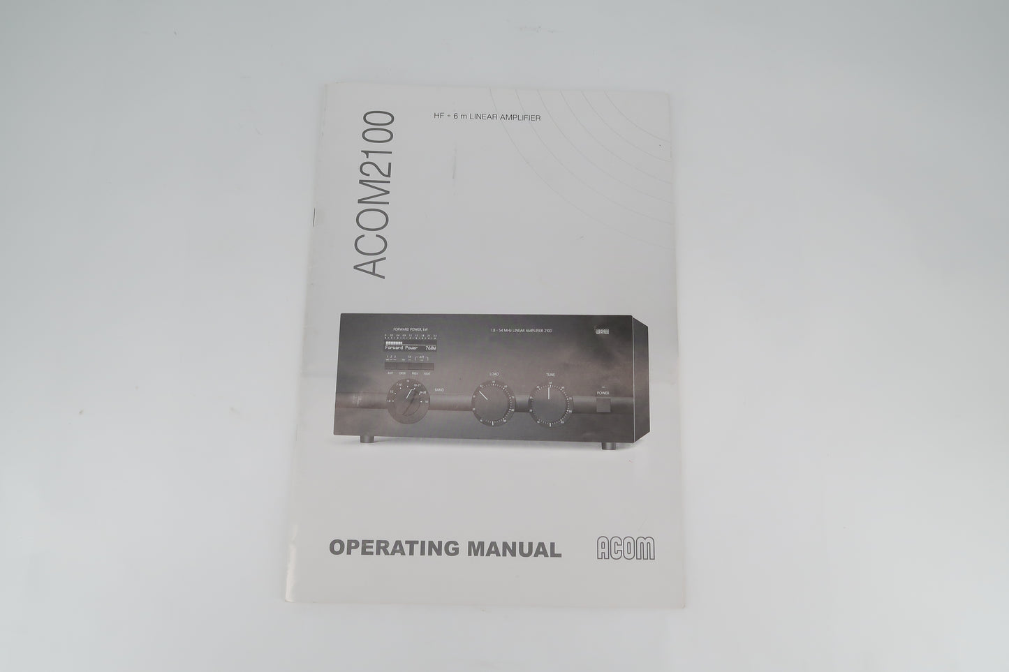 U19747 Used ACOM A2100 1.8-54MHz Linear Amplifier
