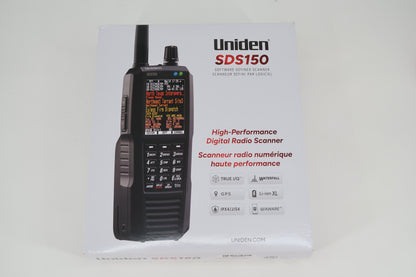 U19755 Used Uniden SDS150 Handheld Scanner
