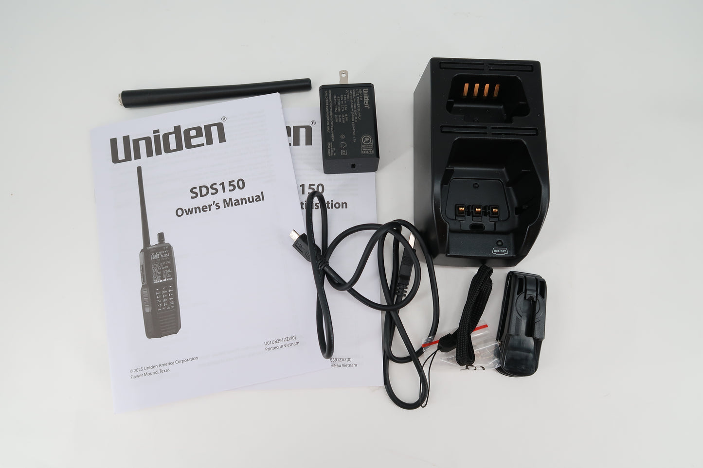 U19755 Used Uniden SDS150 Handheld Scanner