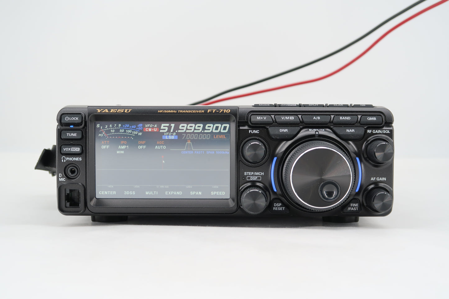 U19762 Used Yaesu FT-710 Field HF/50 MHz Transceiver