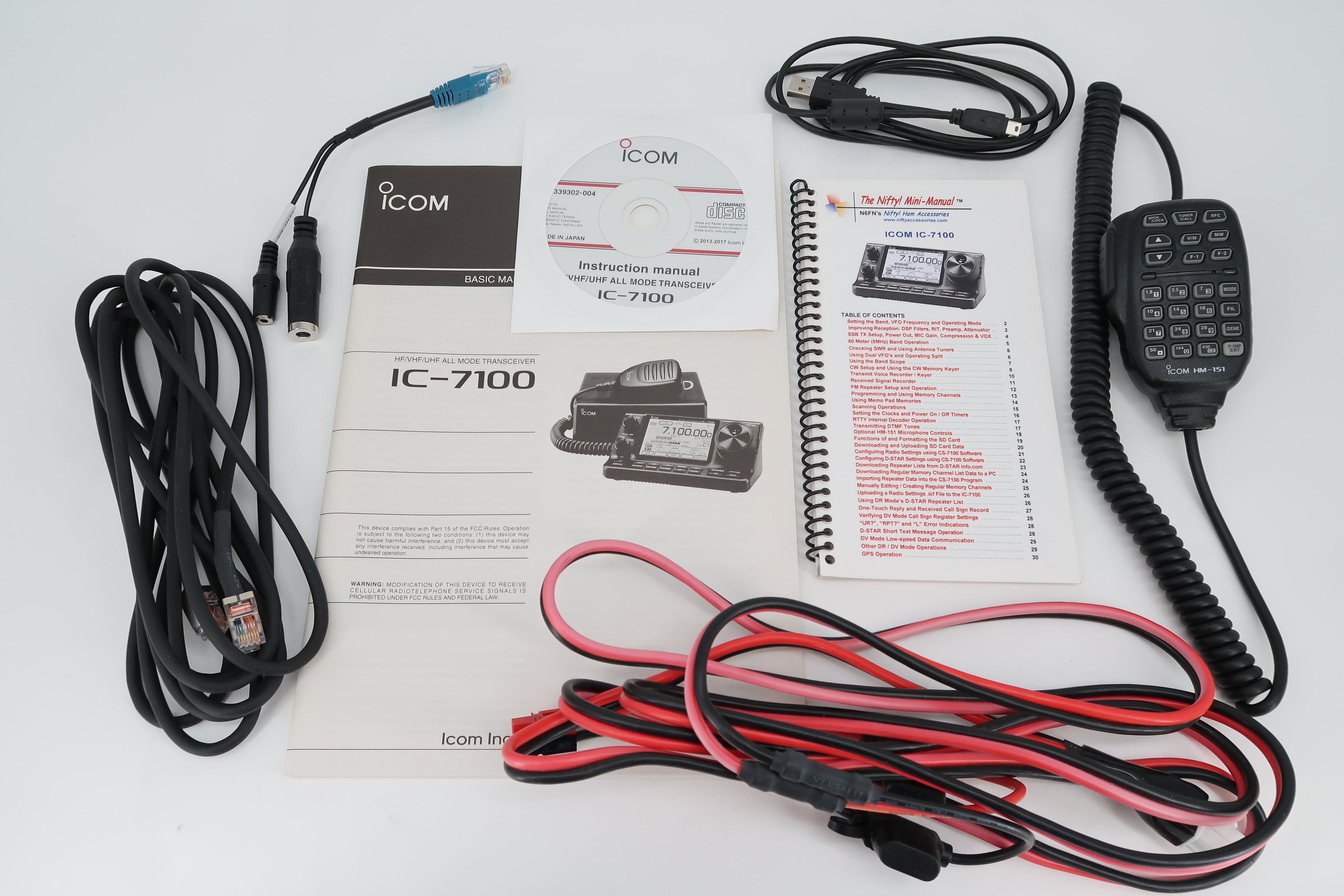 U19763 Used ICOM IC-7100 HF/VHF/UHF All-Mode Transceiver – MTC Radio