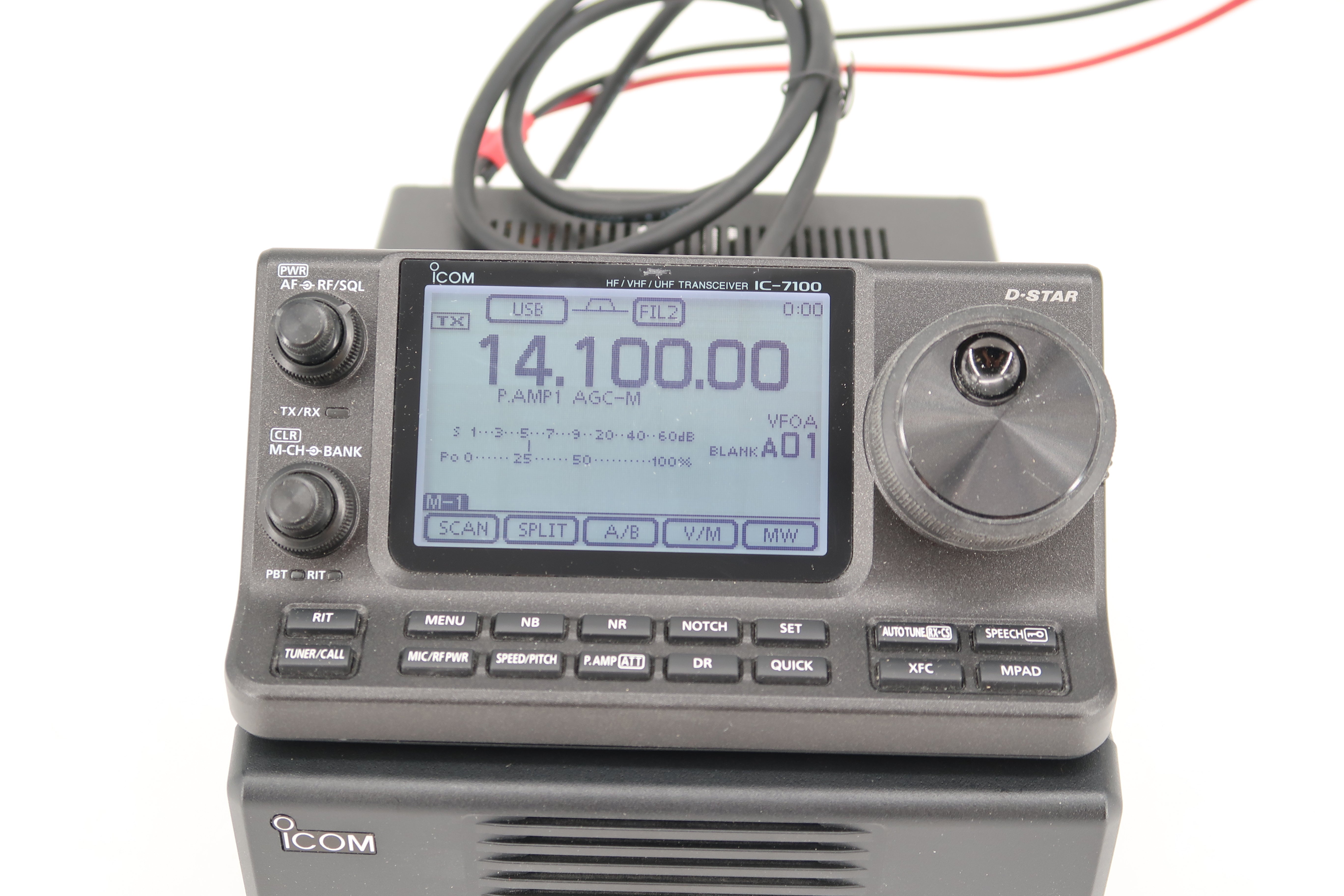 U19763 Used ICOM IC-7100 HF/VHF/UHF All-Mode Transceiver – MTC Radio