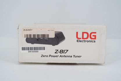 U19767 Used LDG Z-817 Zero Power Antenna Tuner