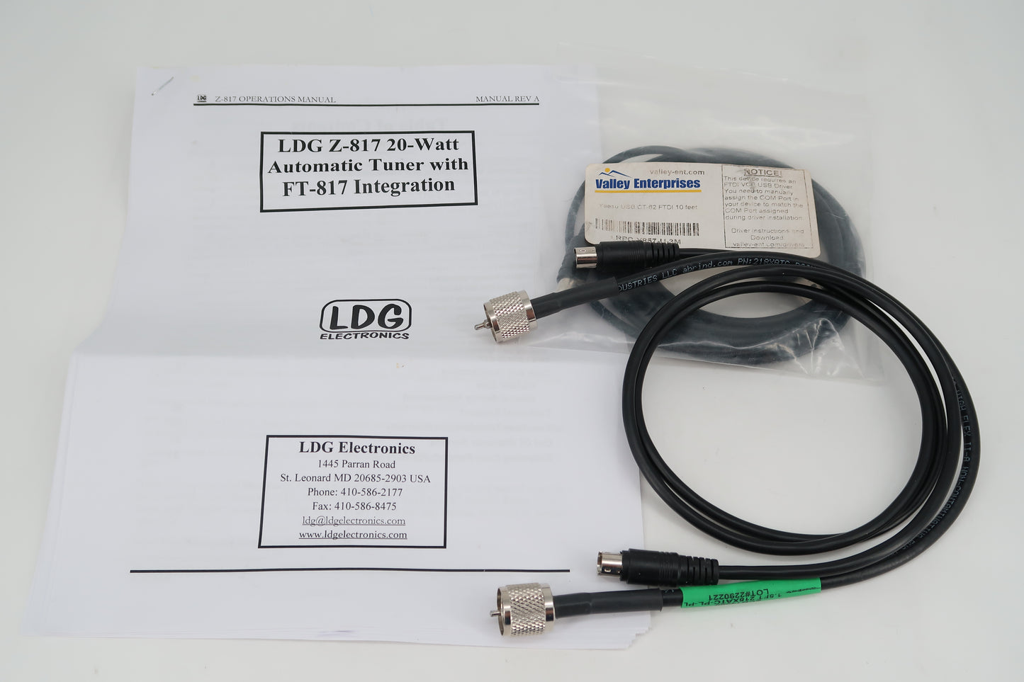 U19767 Used LDG Z-817 Zero Power Antenna Tuner