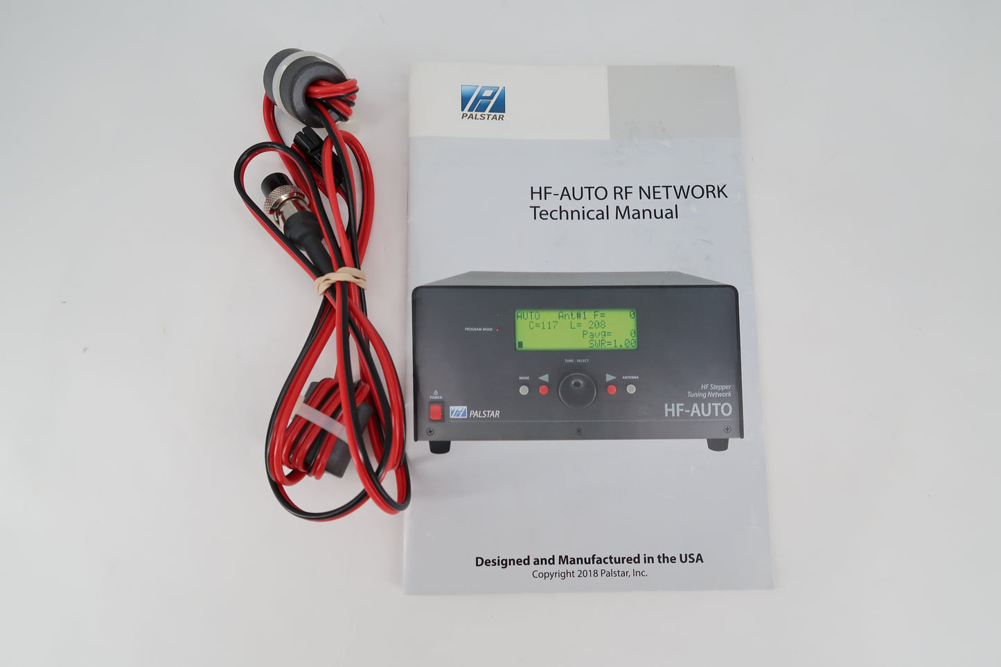 U19769 Used Palstar HF AUTO 1800 Watt Automatic Antenna Tuner