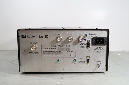 U19771  Used Palstar LA-1K RF Sensing Dual HF LDMOS Amplifier