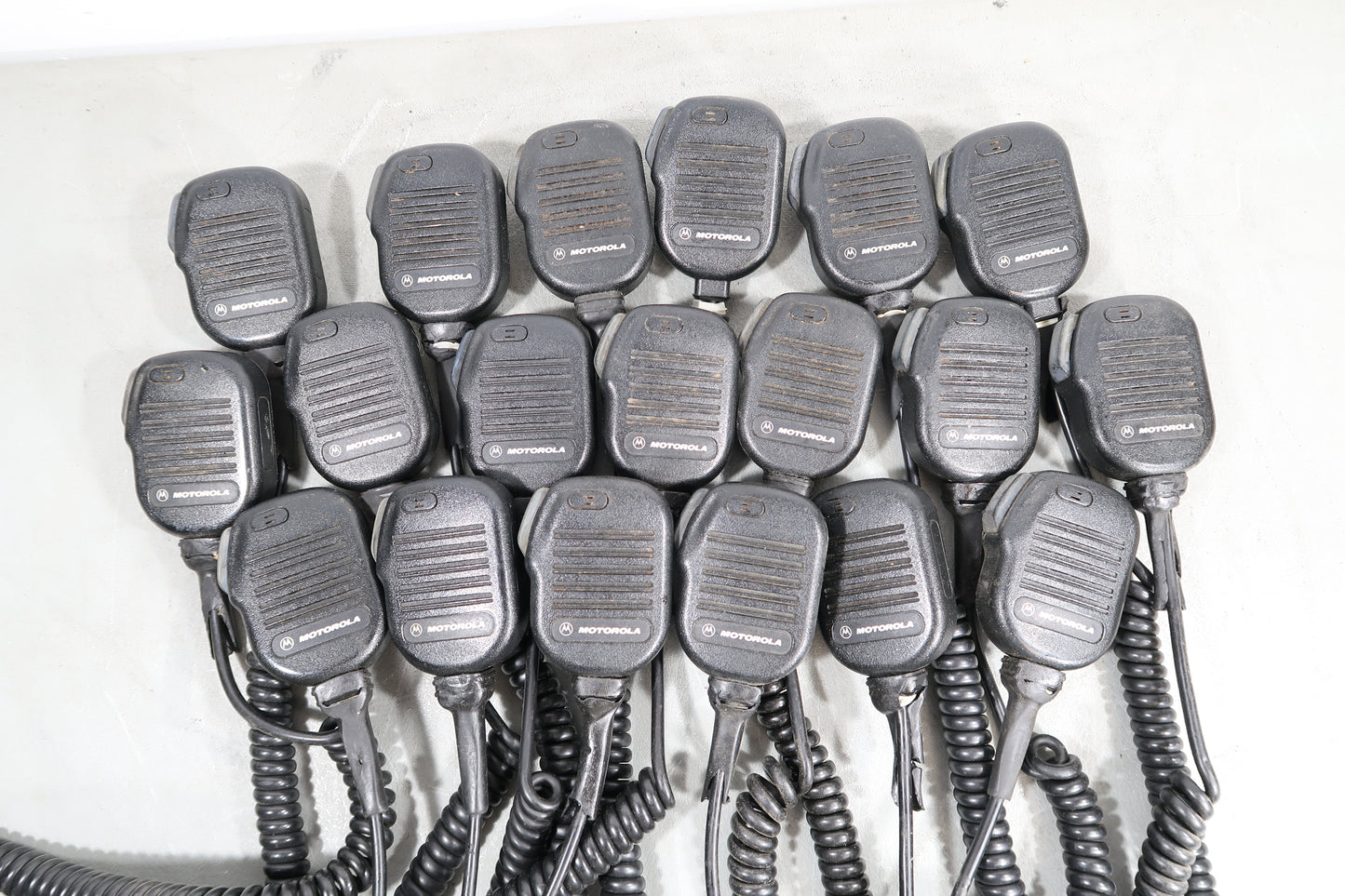 U19772 AS IS Untested Motorola NMN6193C Hand Microphones x19