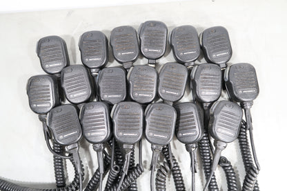U19772 AS IS Untested Motorola NMN6193C Hand Microphones x19