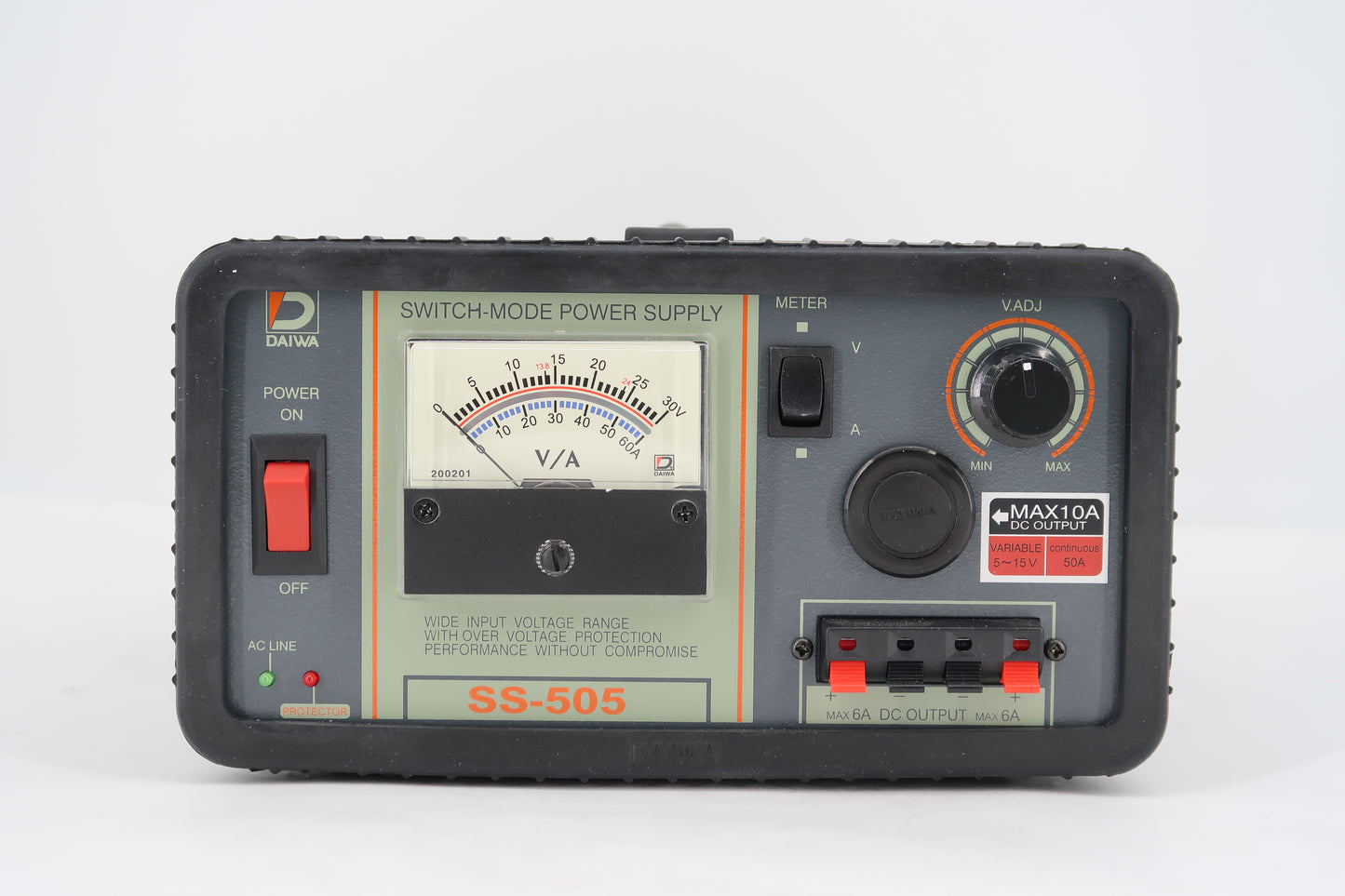 U19776 AS IS Daiwa SS-505a Switching Mode DC Power Supply
