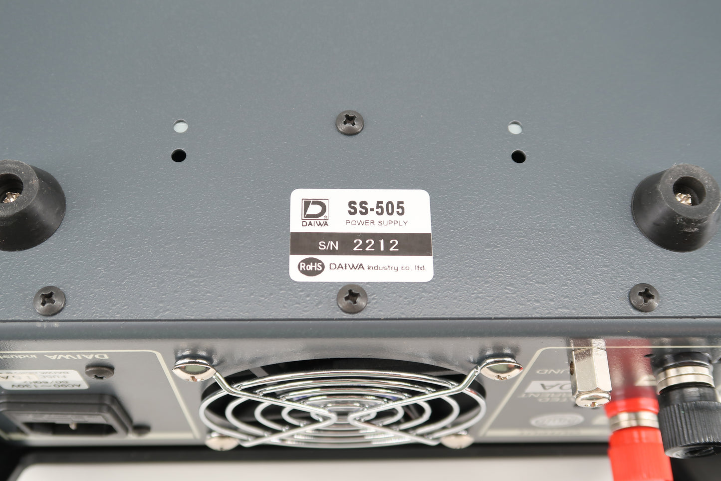 U19776 AS IS Daiwa SS-505a Switching Mode DC Power Supply