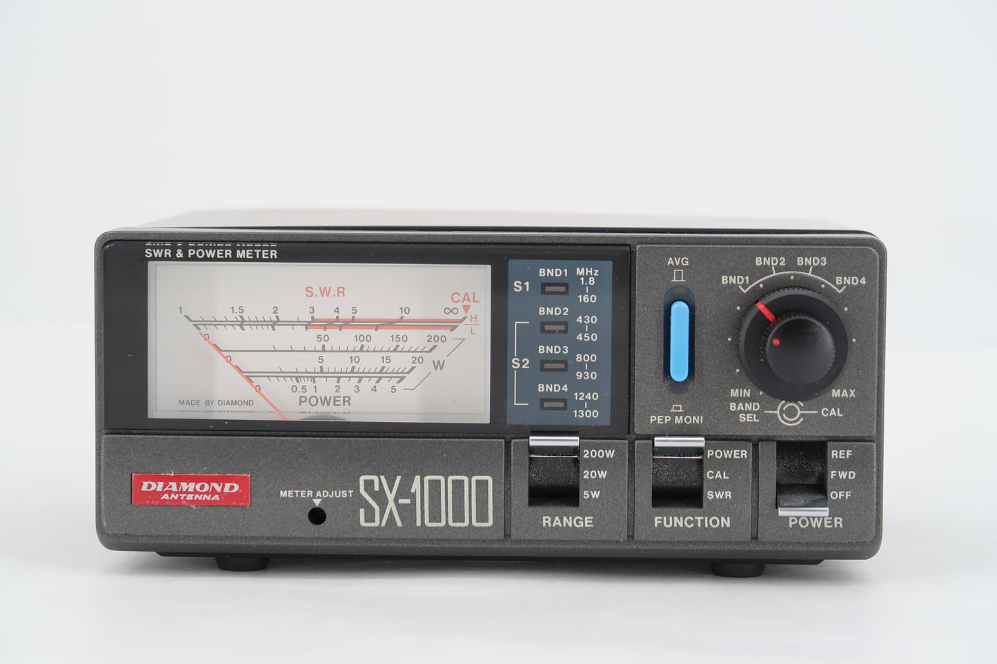 U19785 Used Diamond Antenna SX-1000 Power/SWR Meter