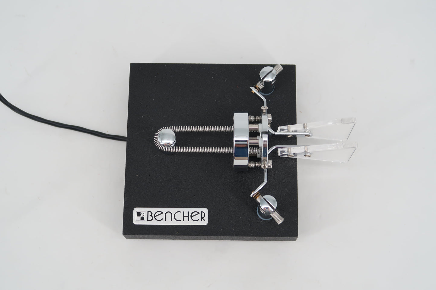 U19793 Used Bencher BY-1 Iambic Paddle Key with Cover