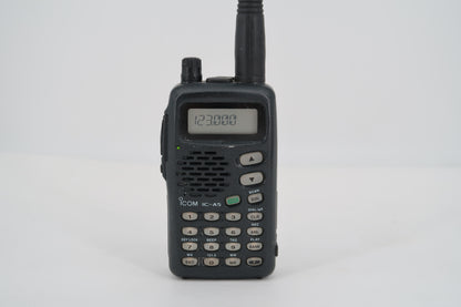 U19797 Used Icom IC-A5 VHF Air-Band Handheld Transceiver
