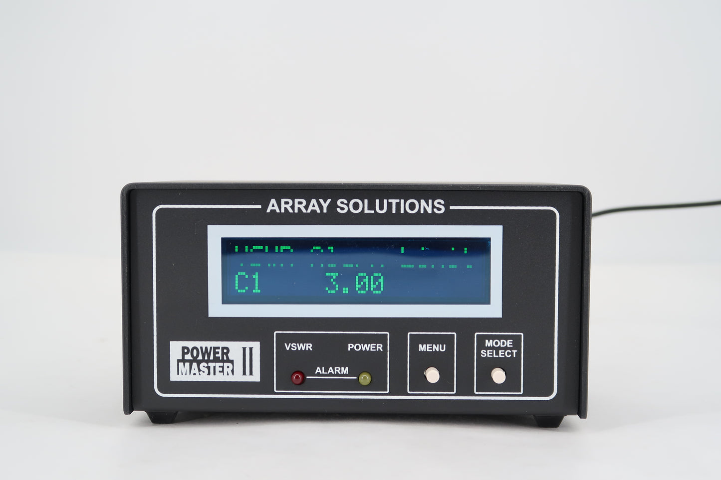 U19803 Array Solutions Power Master II (PM2-001) Digital Power/SWR Meter w/ Coupler