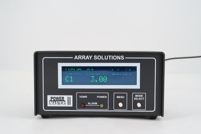 U19803 Array Solutions Power Master II (PM2-001) Digital Power/SWR Meter w/ Coupler
