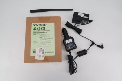 U19799 Used Yaesu VX-8DR Quad-Band Submersible Handheld Transceiver w/ Extras