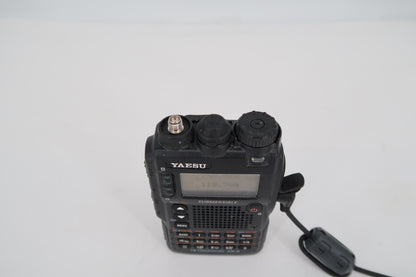 U19799 Used Yaesu VX-8DR Quad-Band Submersible Handheld Transceiver w/ Extras