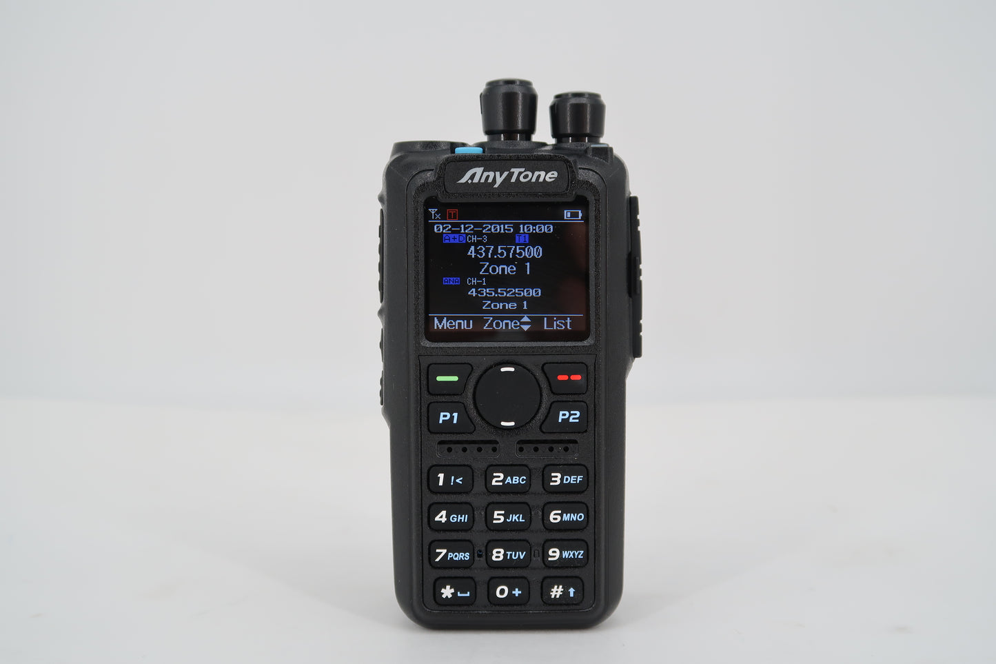 U19807 Used Anytone AT-D878UV Plus DMR/Analog Digital Transceiver w/ GPS & BT