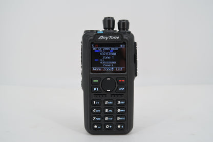 U19807 Used Anytone AT-D878UV Plus DMR/Analog Digital Transceiver w/ GPS & BT