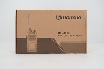 U19817 Never Used Wouxun KG-D26 Digital/Analog Handheld Transceiver
