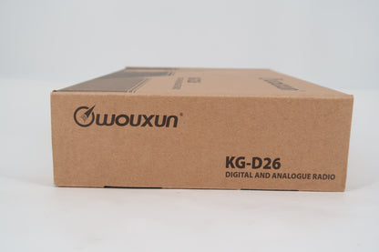 U19818 Never Used Wouxun KG-D26 Digital/Analog Handheld Transceiver