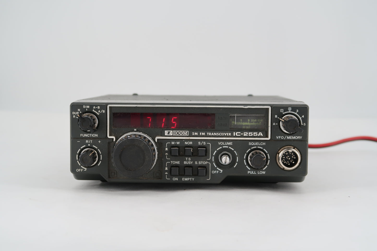 U19826 AS IS Icom IC-255A VHF FM Transceiver