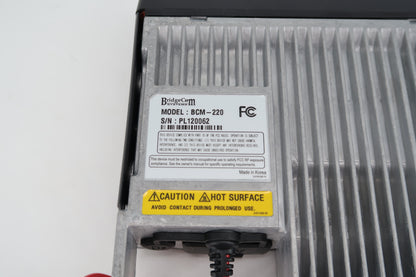 U19830 Used BridgeCom BCM-220 Mobile 250-Channel 220MHz Transceiver