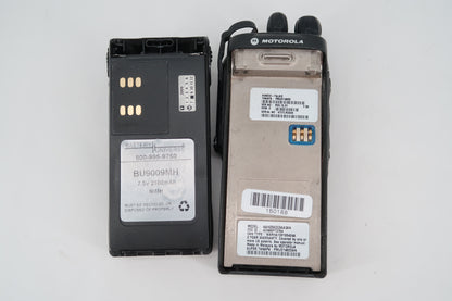 U19831 Used Motorola HT750 16Ch. VHF Two-Way Handheld (Model: AAH25KDC9AA3AN)