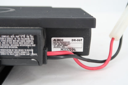 U19836 Used Alinco DR-06T Mobile VHF FM Transceiver