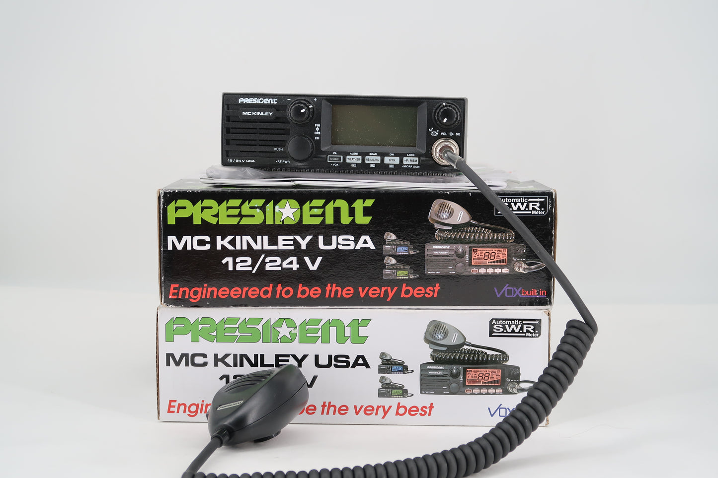 U19844 Used Set of 3 President McKinley USA SSB CB Radios