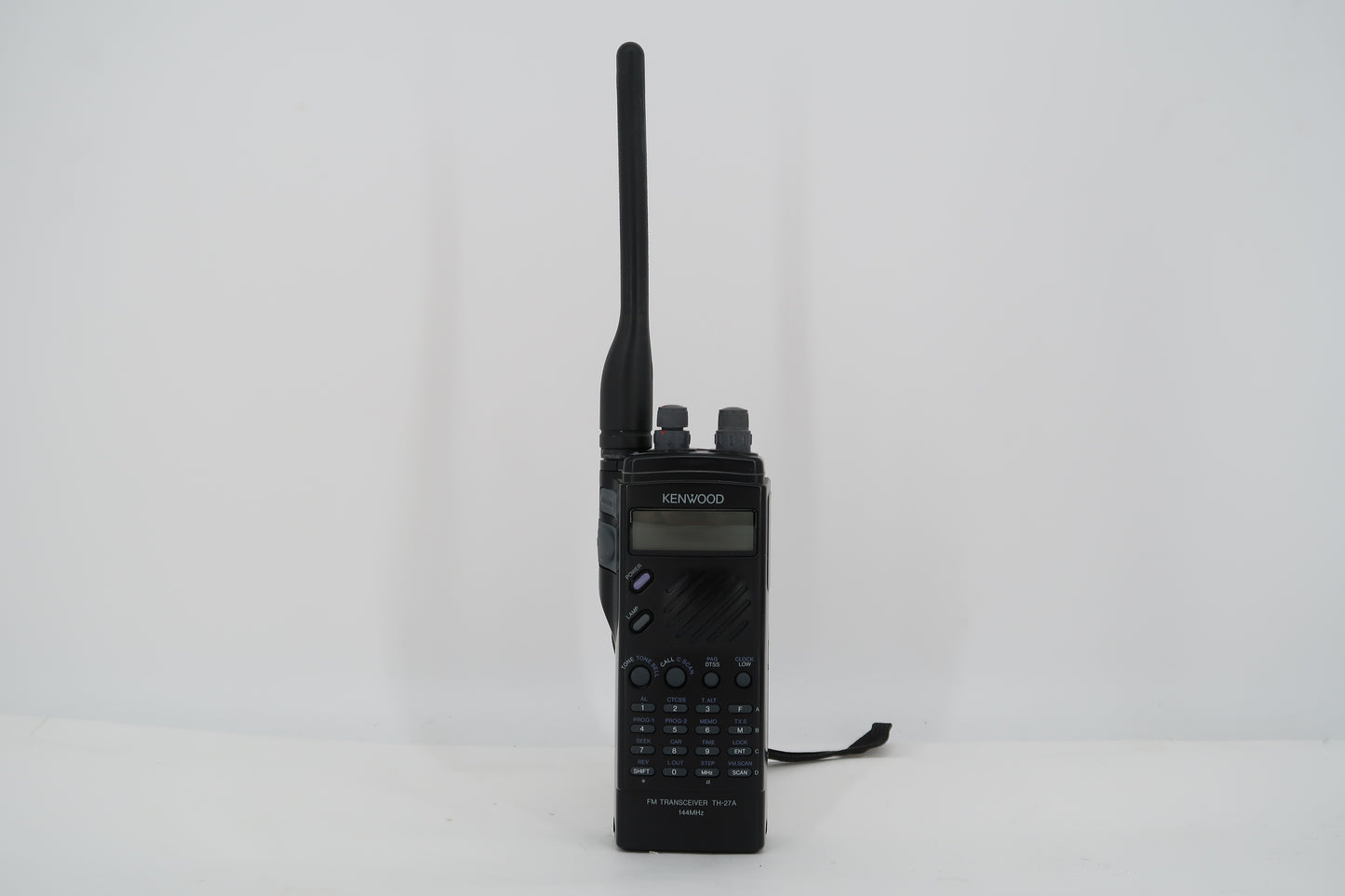 U19851 AS IS Untested  Kenwood TH-27A 144MHz FM Handheld Transceiver