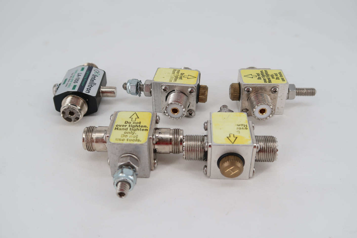 U19859 Used Alpha-Delta/Intellitron Lightning Arrestors x 5