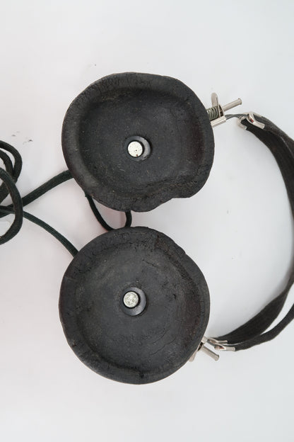 U19862 AS IS Trimm Featherweight Vintage Crystal Radio Headset