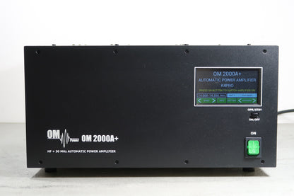 U19872 Used OM Power OM-2000A+ HF/6m Automatic Power Amplifier