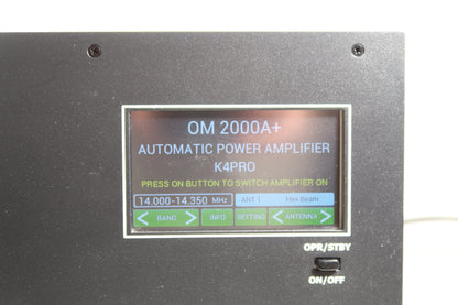 U19872 Used OM Power OM-2000A+ HF/6m Automatic Power Amplifier