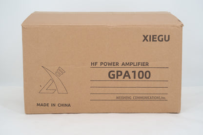 U19878 Used Xiegu GPA100 Desktop HF/6m Linear Power Amplifier