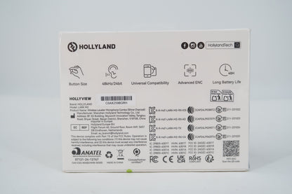 U19881 Never Used HollyLand Lark M2 Combo Kit Wireless Lavalier Microphone