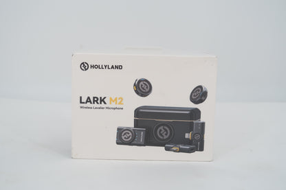 U19882 Never Used HollyLand Lark M2 Combo Wireless Lavalier Microphone