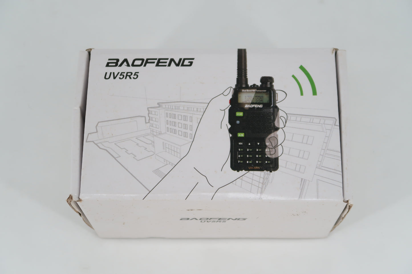 U19883 Baofeng UV-5R5 5W Dual-Band Handheld Transceiver