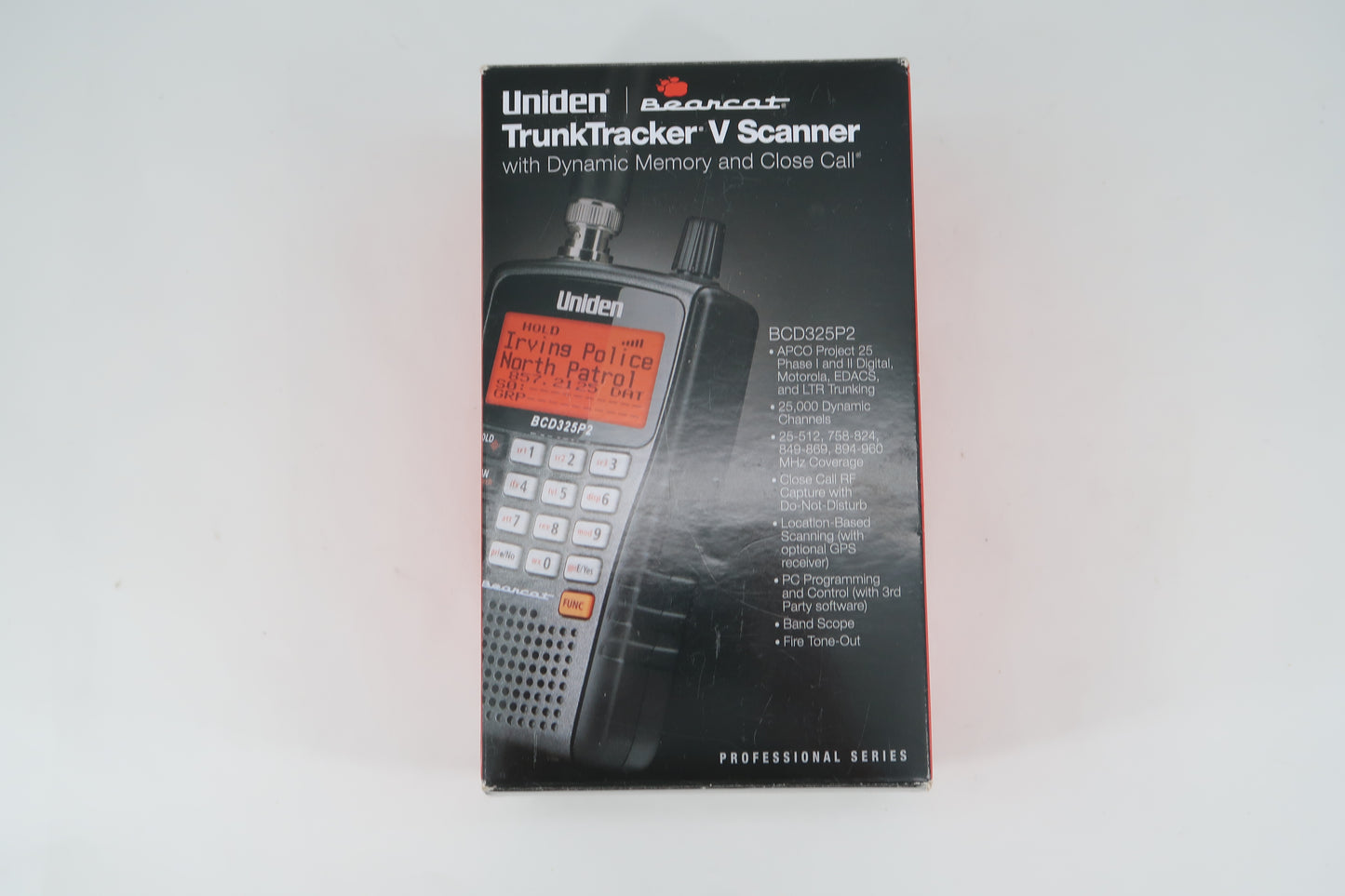 U19892 Used Uniden BCD325P2 Compact Digital Handheld Scanner