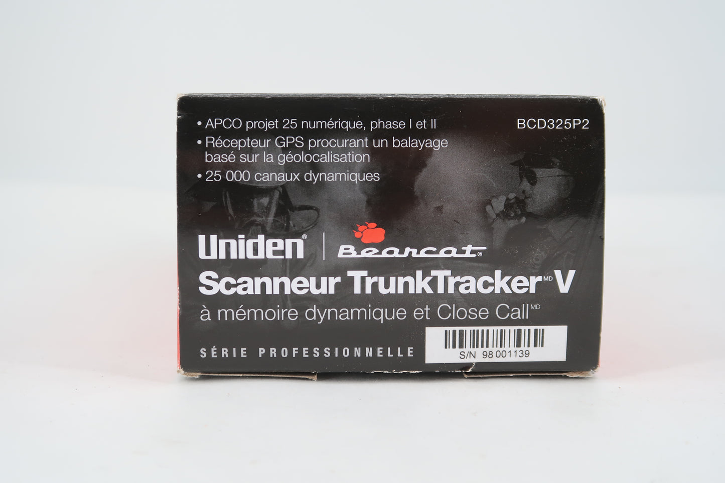 U19892 Used Uniden BCD325P2 Compact Digital Handheld Scanner