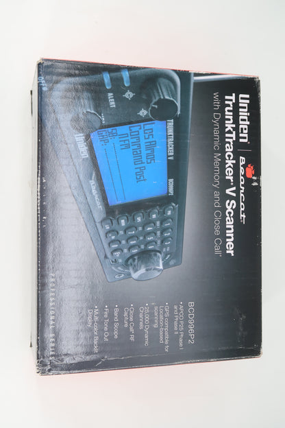 U19884 Used Uniden BCD996P2 Desktop Digital Trunking Scanner