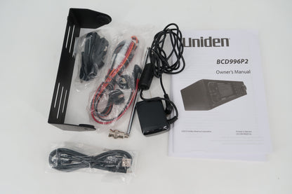 U19884 Used Uniden BCD996P2 Desktop Digital Trunking Scanner