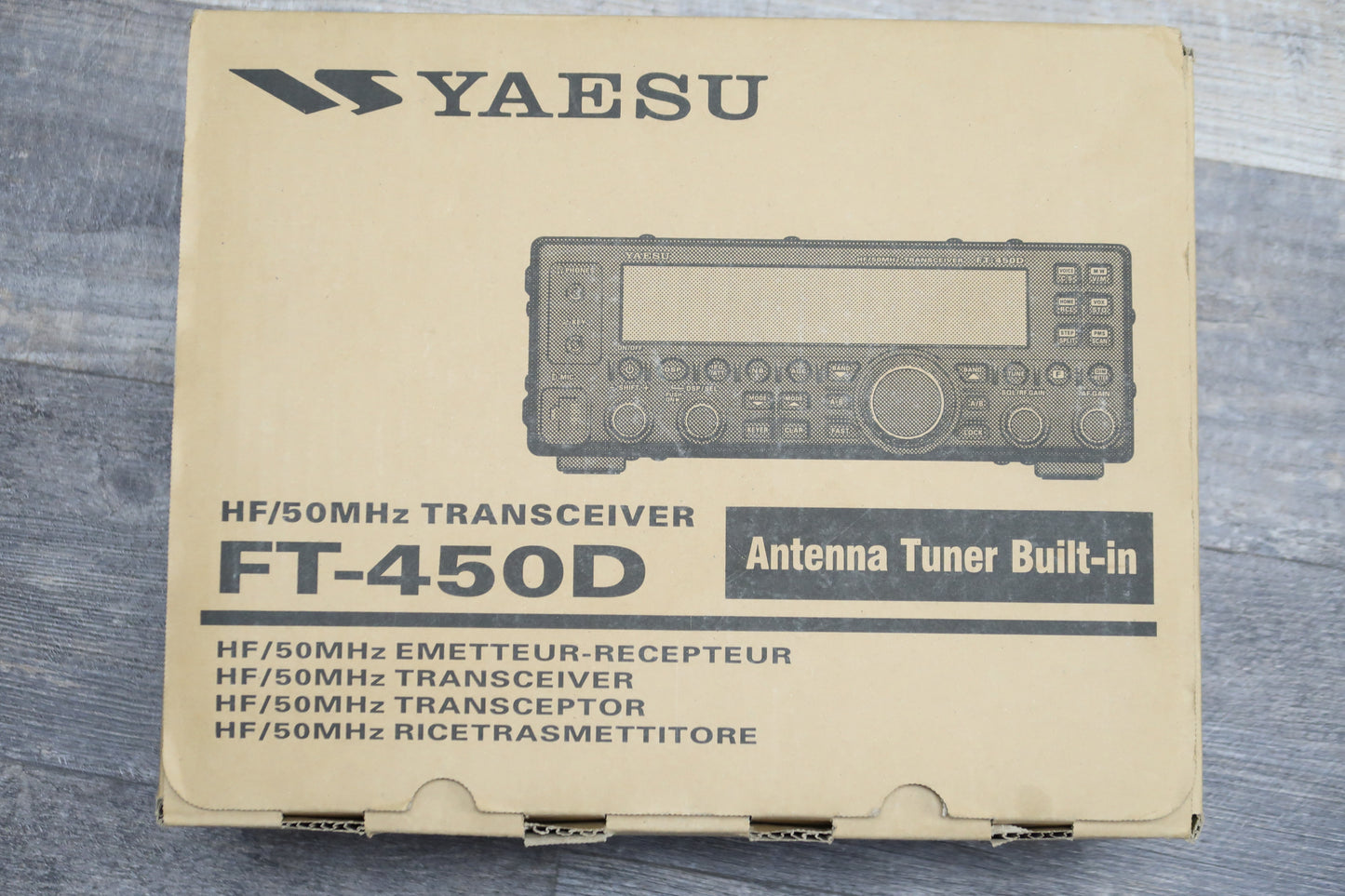U19889 Used Yaesu FT-450D HF/50MHz Transceiver
