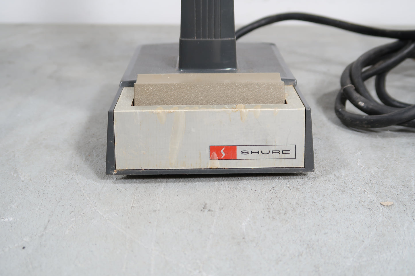 U19887 AS IS Untested Shure 444 Desktop Microphone