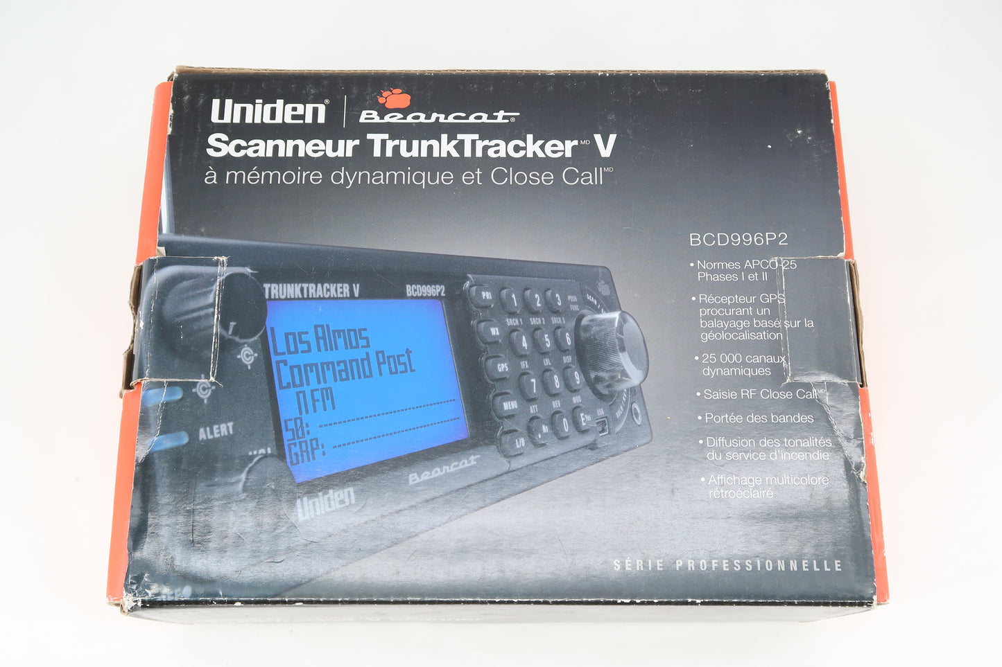 U19886 Used Uniden BCD996P2 Desktop Digital Trunking Scanner