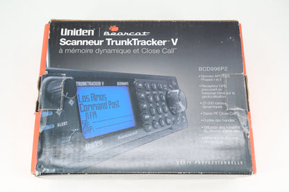 U19886 Used Uniden BCD996P2 Desktop Digital Trunking Scanner