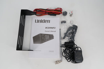 U19886 Used Uniden BCD996P2 Desktop Digital Trunking Scanner