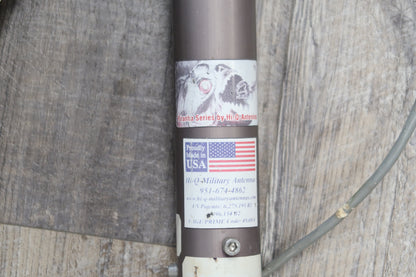 U19894 Used Hi-Q Piranha 5/160 R.Mil HF Mobile Antenna